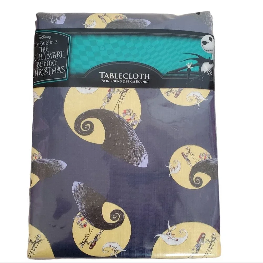 New Nightmare Before Christmas Tablecloth